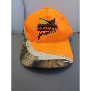 Pheasants Forever Hat/Cap - Orange/Camo  Dorfman Pacific (DPC) - One Size